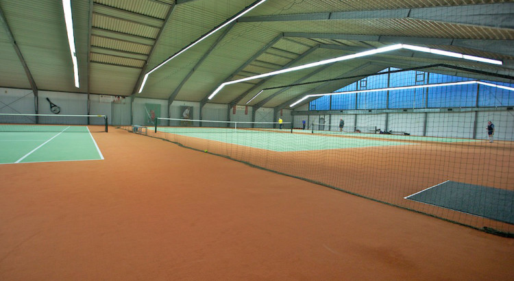 Tennishalle im FTG Sportgarten